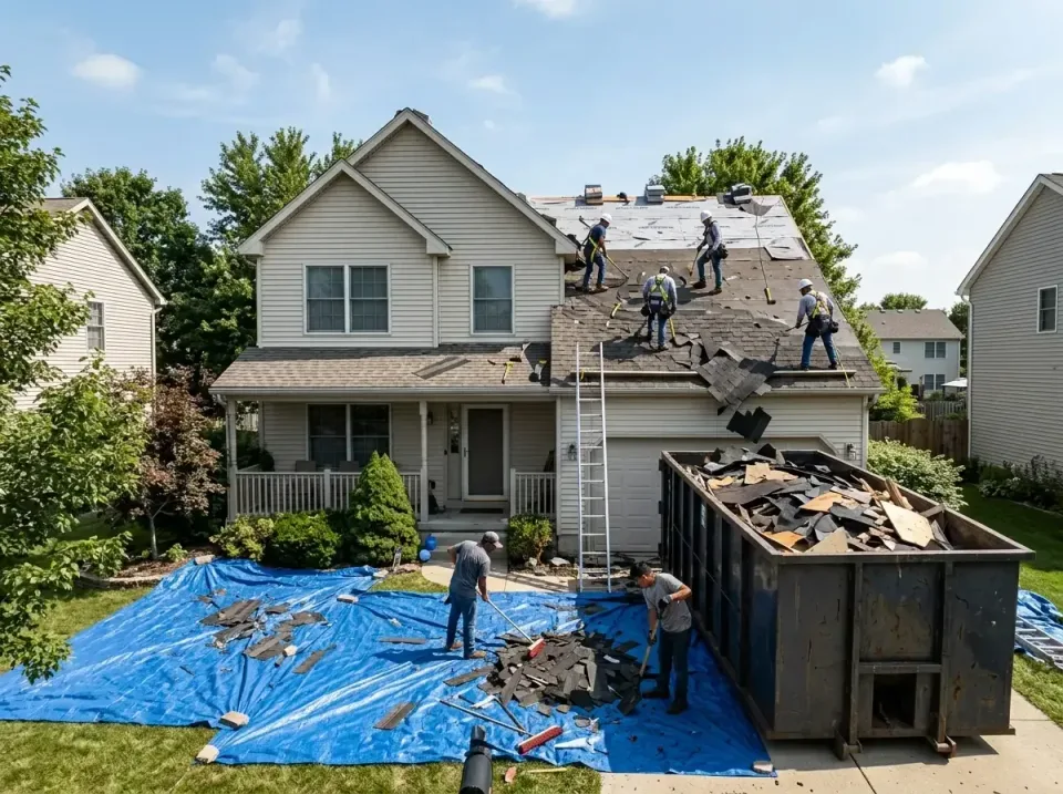 roof-replacement-debris-remova-004 — frequently asked questions, Cheapest Dumpster Rentals in California, MD
